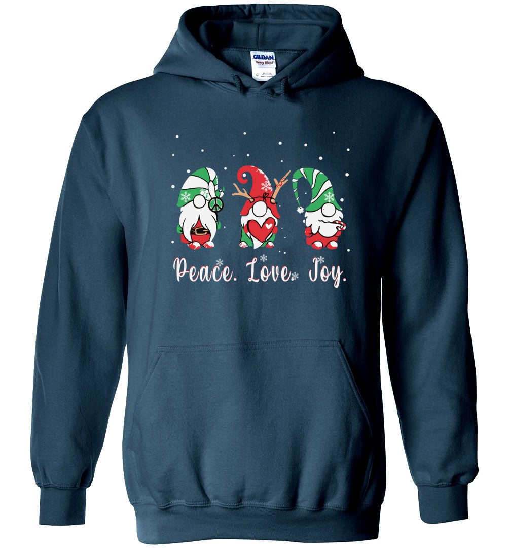 Peace- Love- Joy- Heavy Blend Hoodie