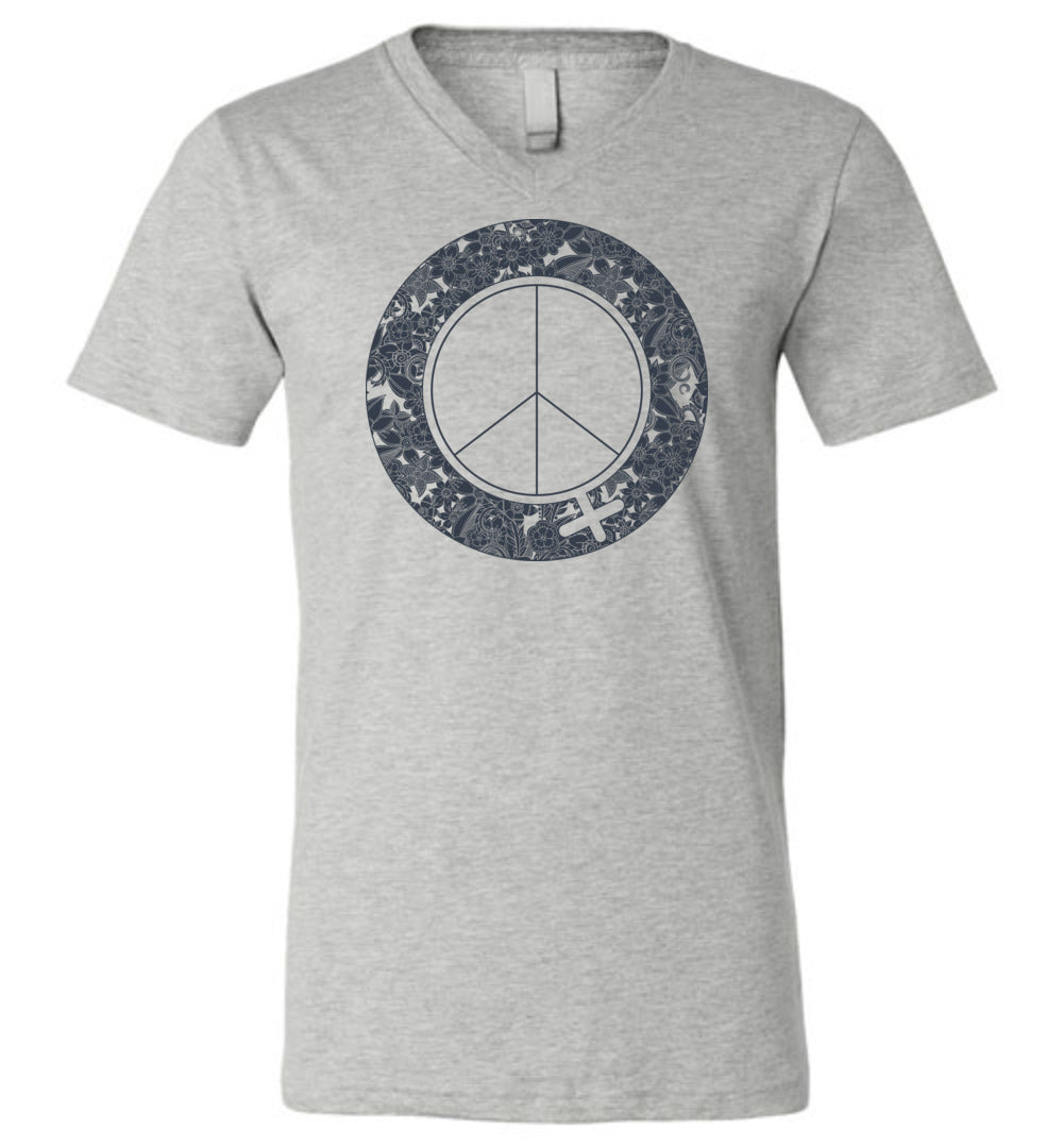 Peace Day Unisex V-Neck