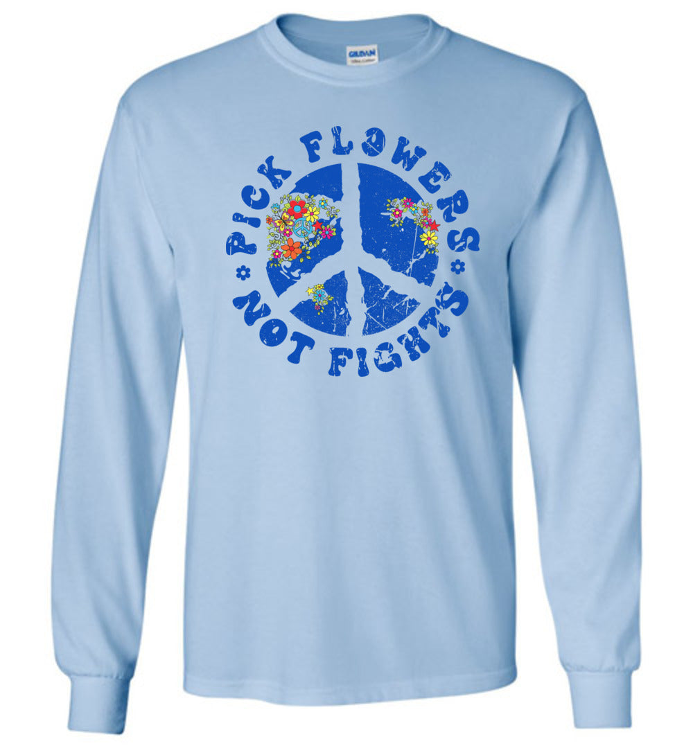 Pick Flowers Long Sleeve T-Shirts