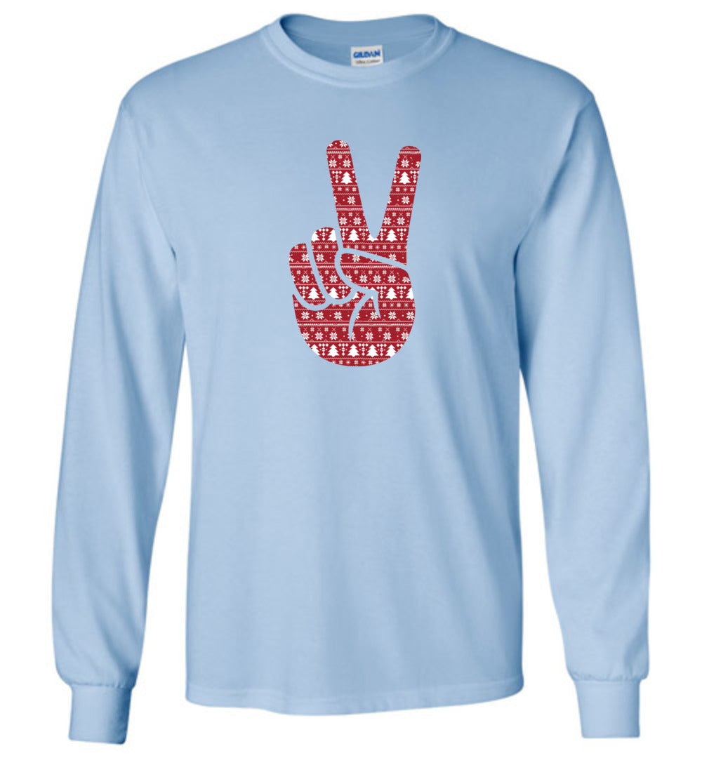 Peace hand Long Sleeve T-Shirt