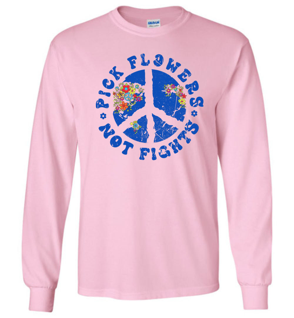 Pick Flowers Long Sleeve T-Shirts