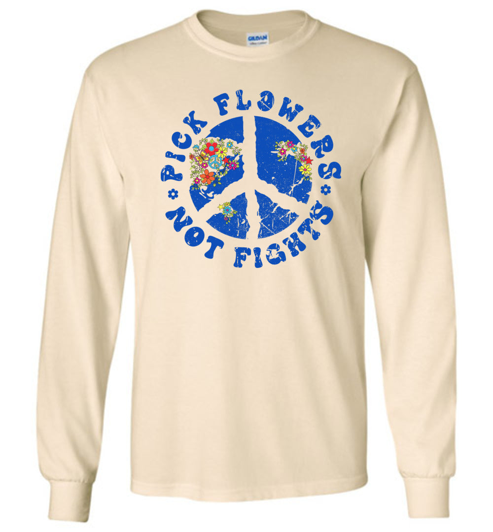 Pick Flowers Long Sleeve T-Shirts