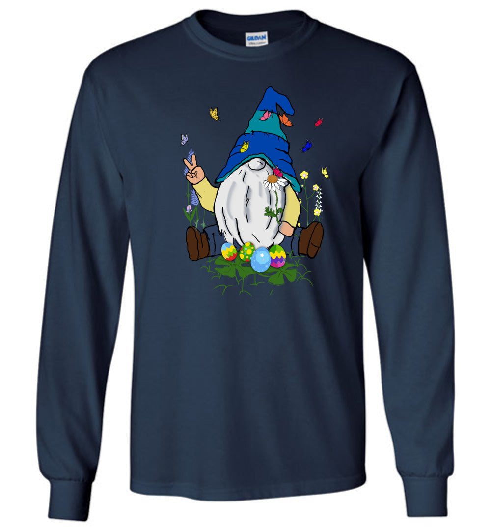Gnome butterflies Long Sleeve T-Shirt
