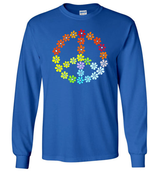 Peaceful Flowers Long Sleeves