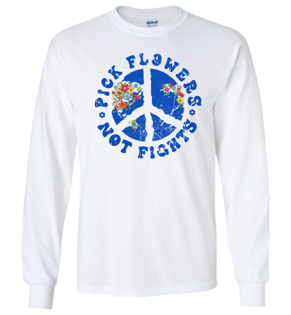 Pick Flowers Long Sleeve T-Shirts