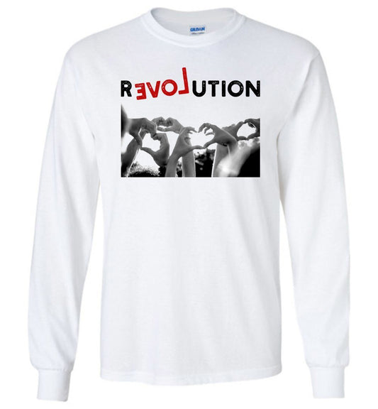 The World Need More Love - Long Sleeve T-Shirts Heyjude Shoppe White S