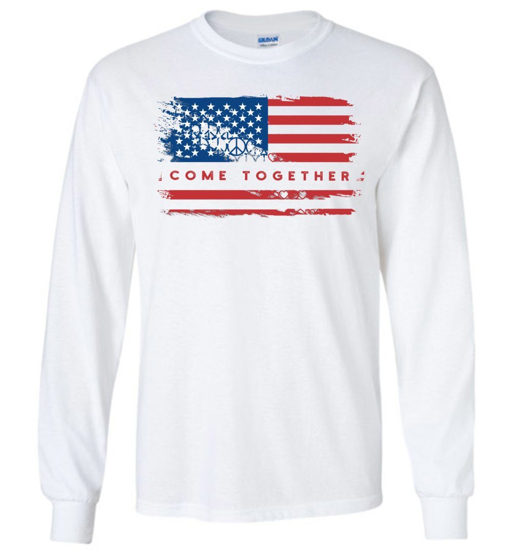 Come Together Long Sleeve T-Shirts Heyjude Shoppe