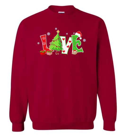 Love Christmas Sweatshirt