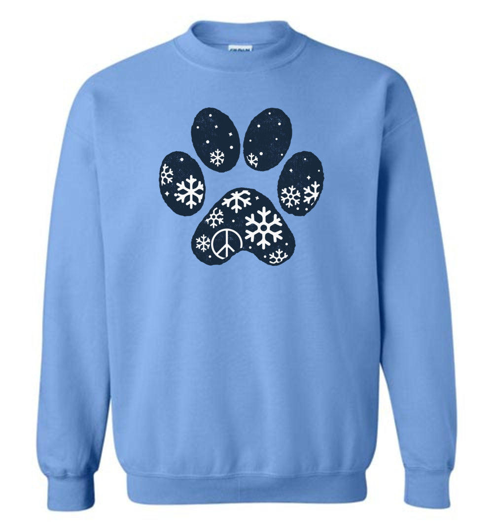 Winter Paw Sweatshirts