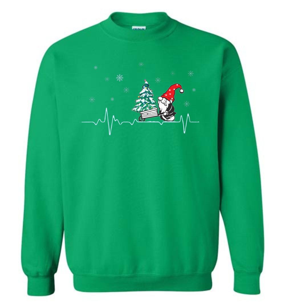 Heartbeat Garden Gnome Sweatshirt
