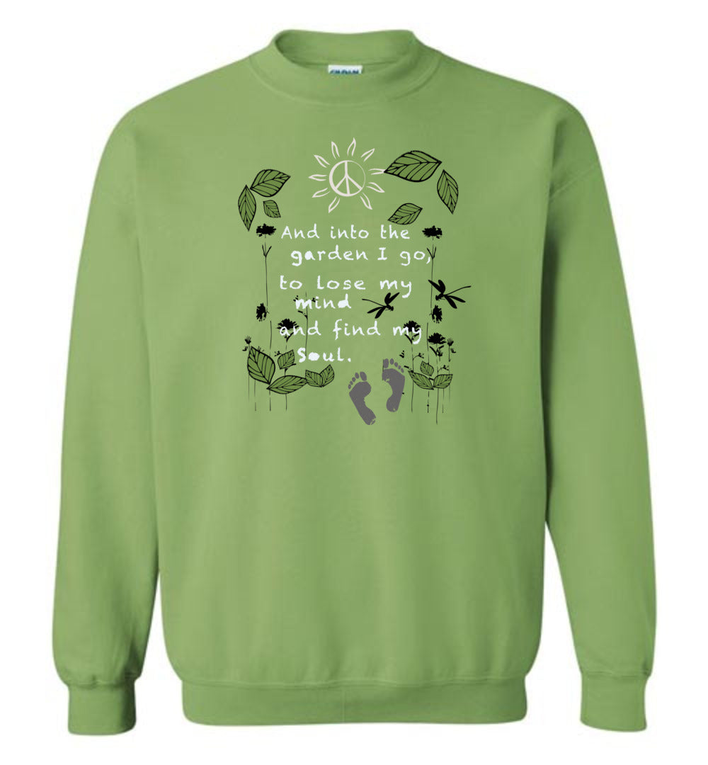 Into the garden Sweatshirt