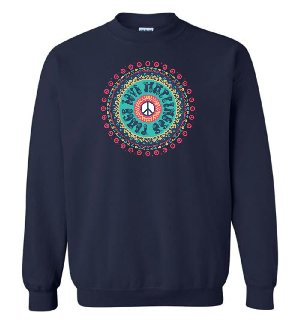 Peace Love Happiness Youth Sweatshirt
