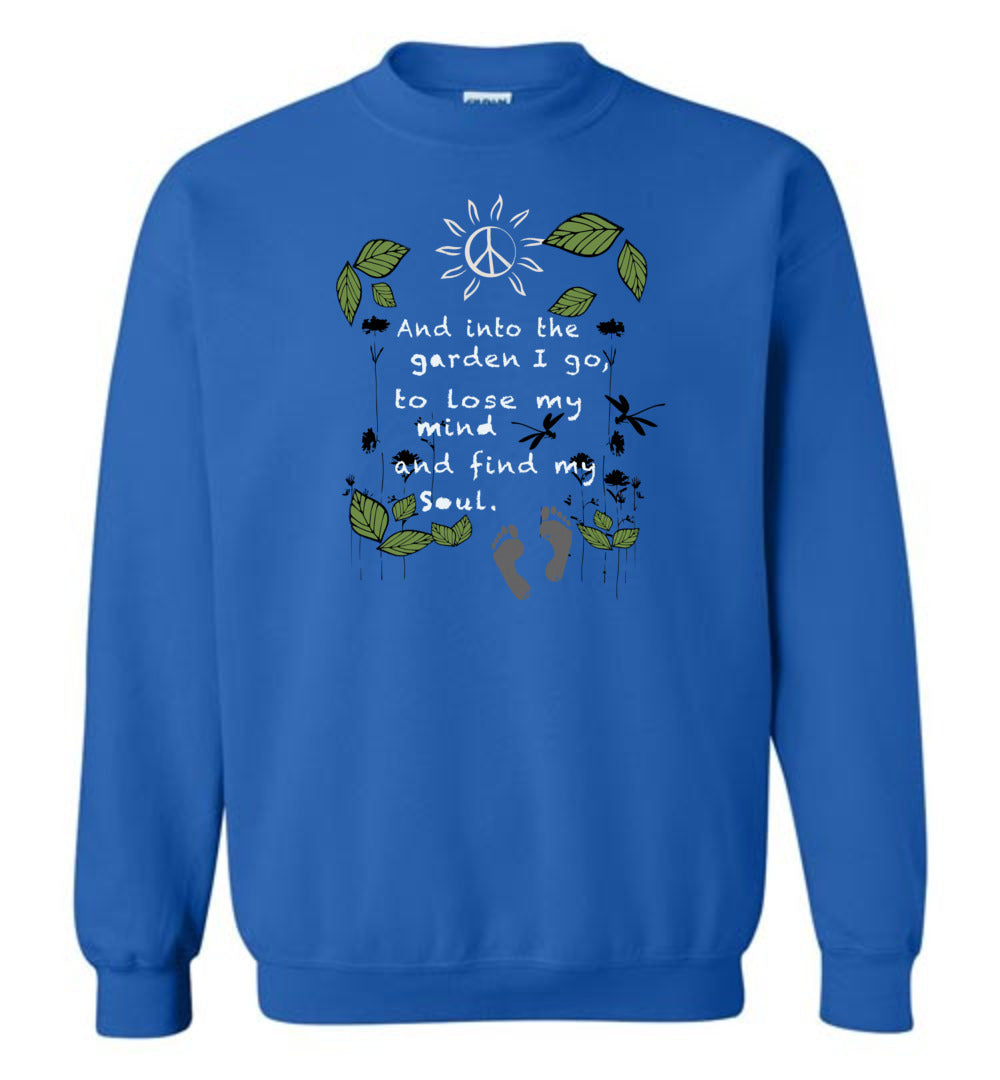 Into the garden Sweatshirt