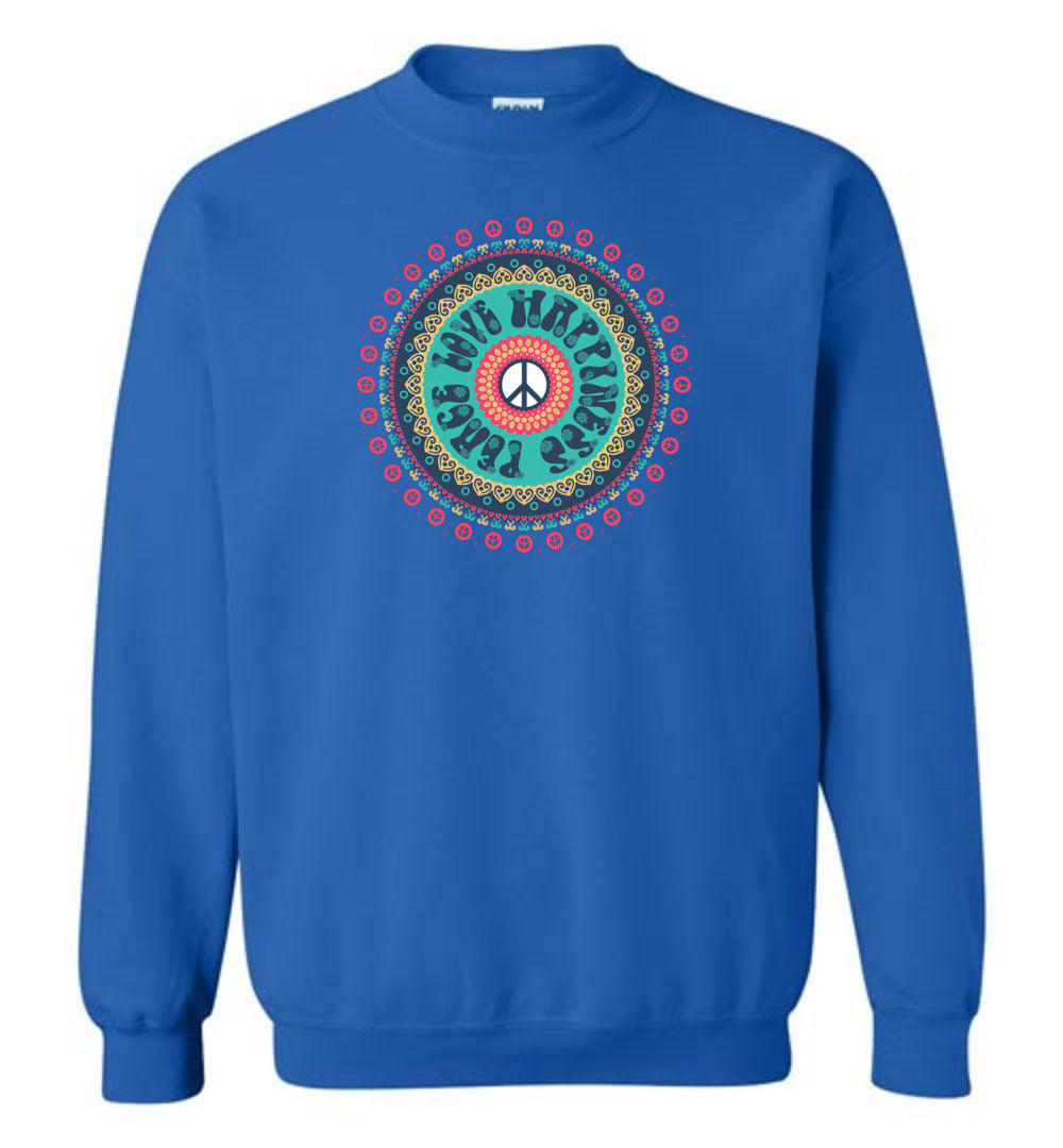 Peace Love Happiness Youth Sweatshirt