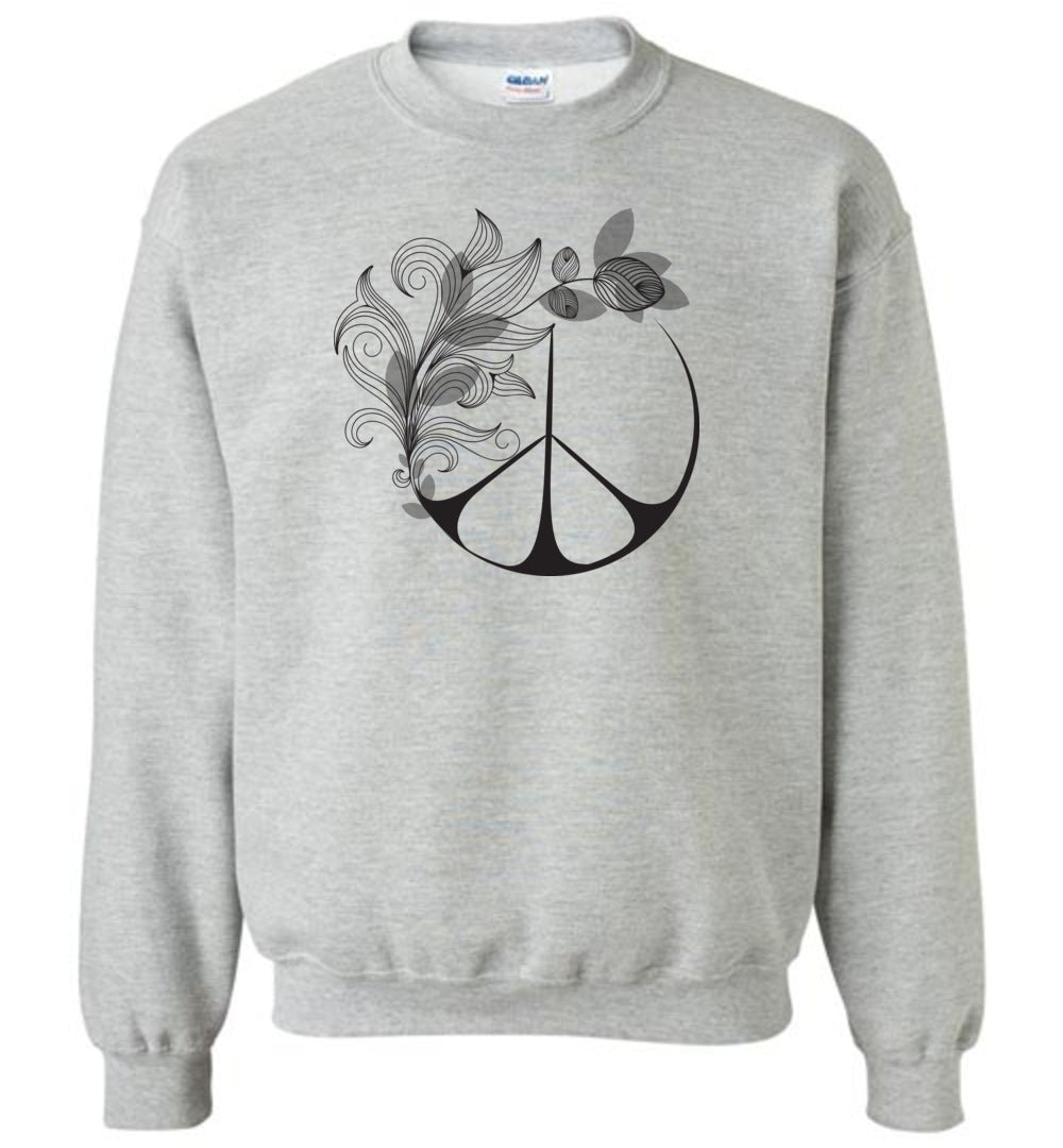 Peace in Nature Crewneck Sweatshirt
