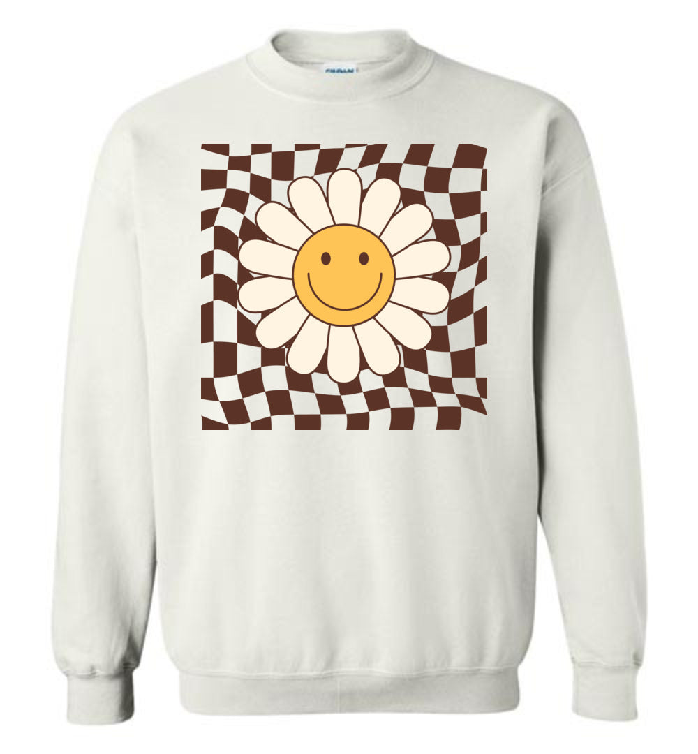 Smily Daisy Retro Sweatshirt