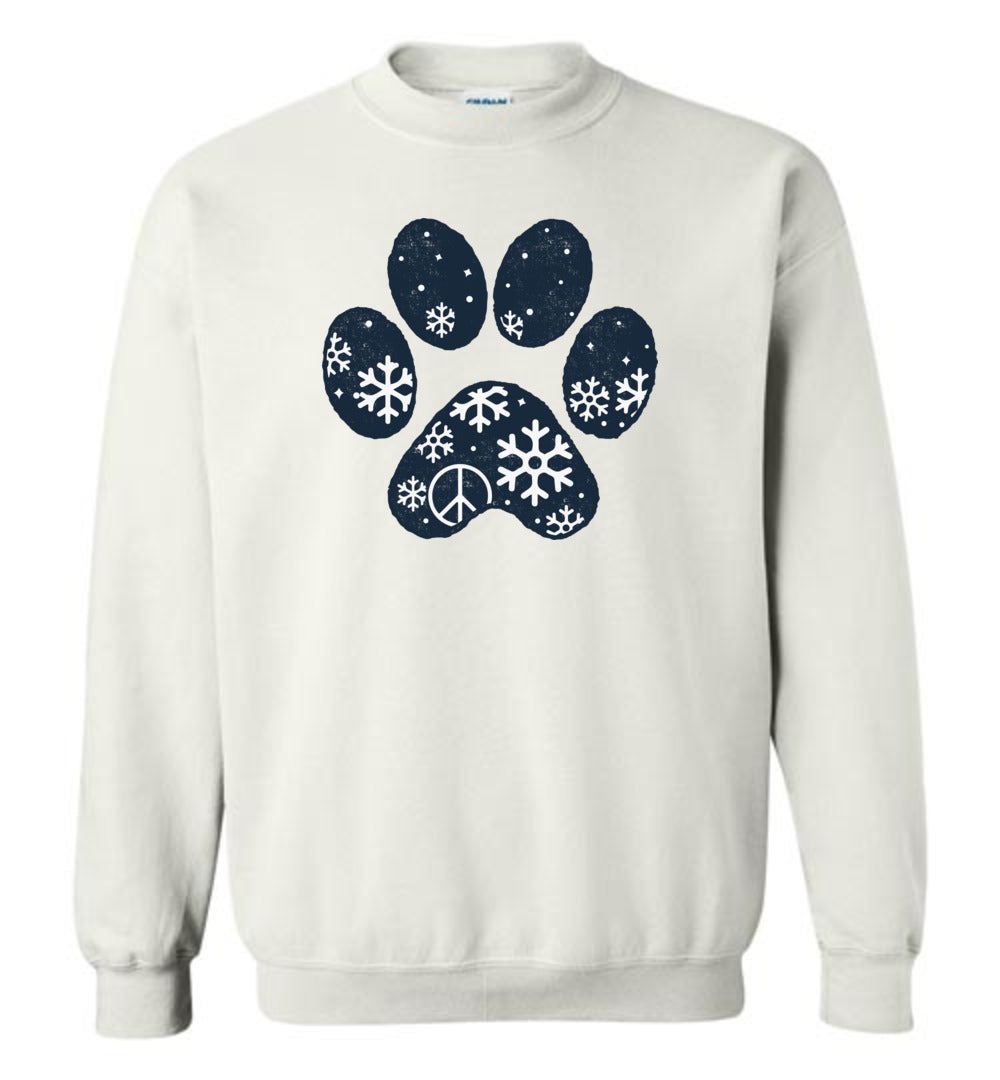 Winter Paw Sweatshirts