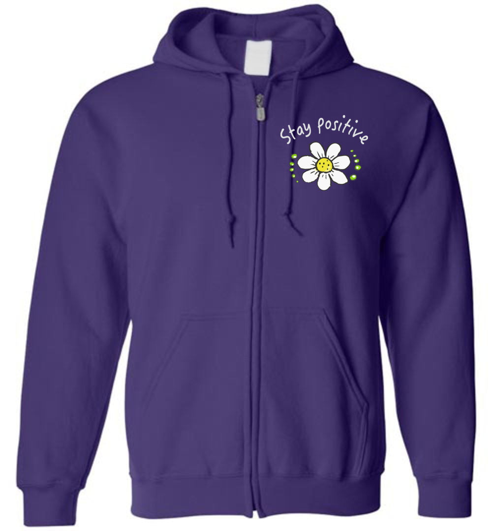 Stay Positive - Zip Hoodie