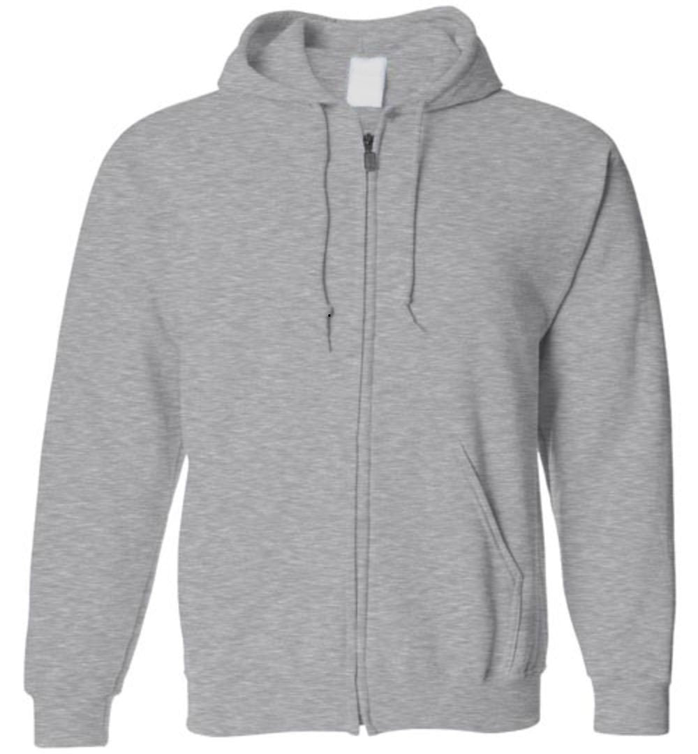 zip hoodie mockup Heyjude Shoppe Sports Grey S