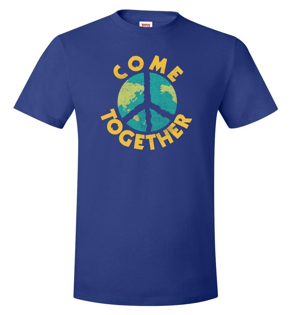 Come Together Tshirts Heyjude Shoppe Deep Royal S
