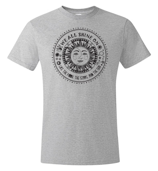We All Shine On Tshirts Heyjude Shoppe Light Steel S