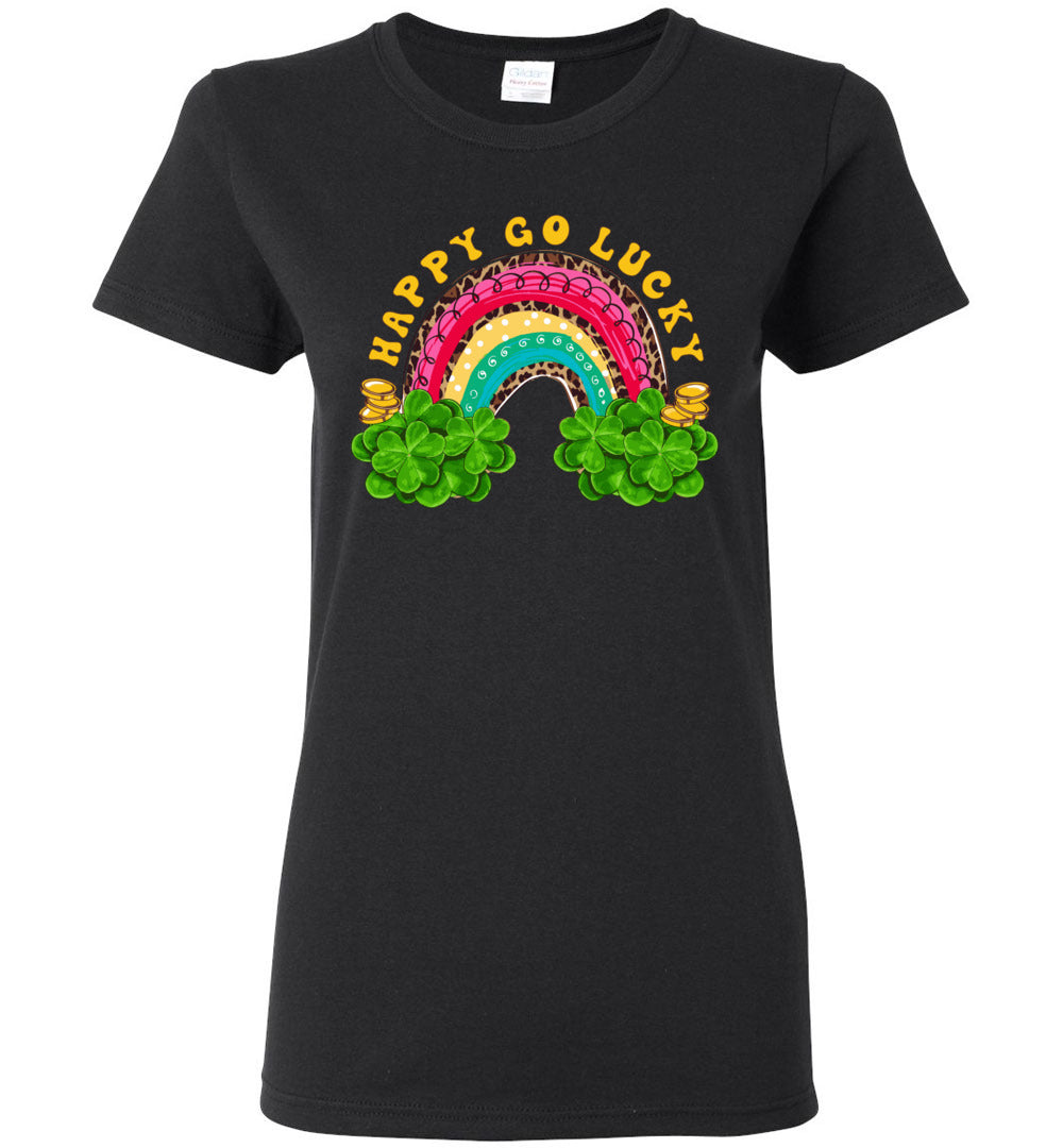 Happy Go Lucky Rainbow Short-Sleeve T-Shirt