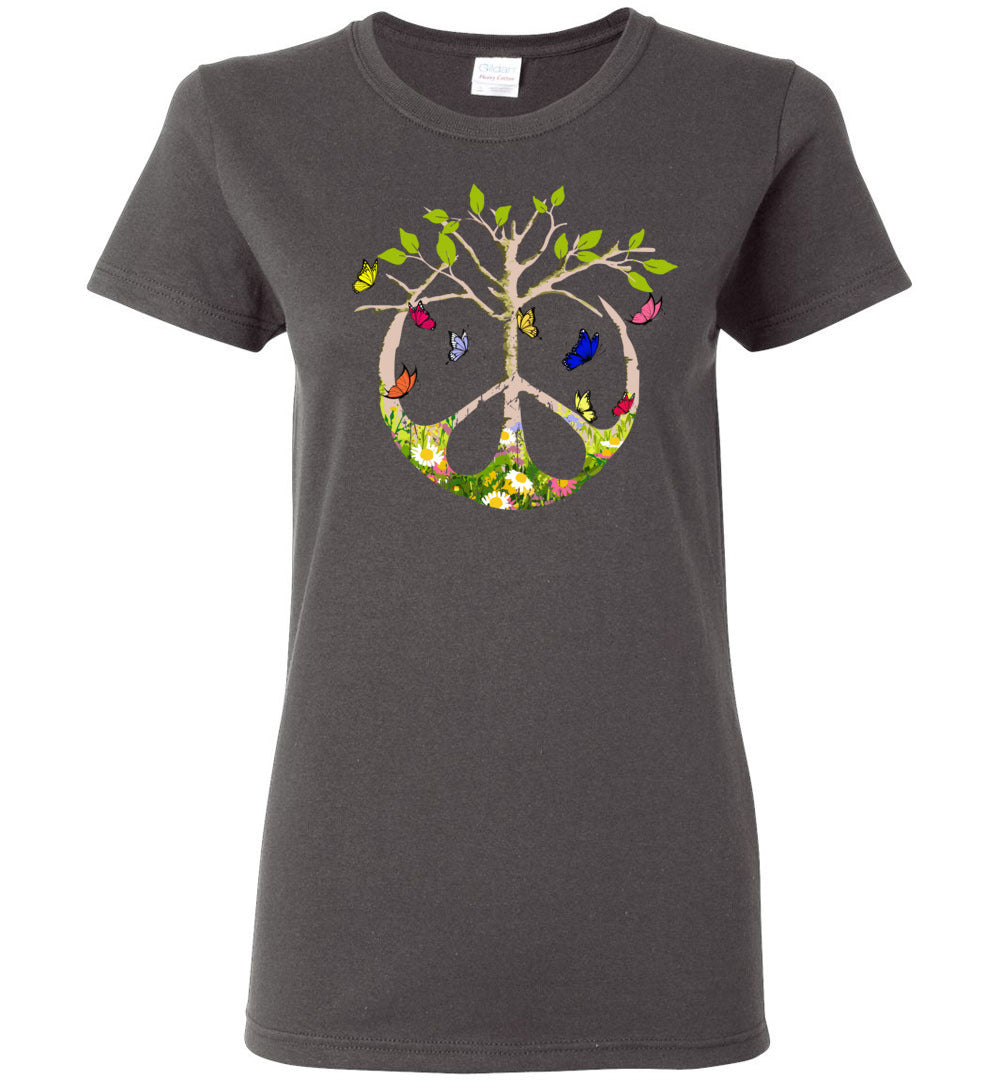 Spring Peace Tree Short-Sleeve