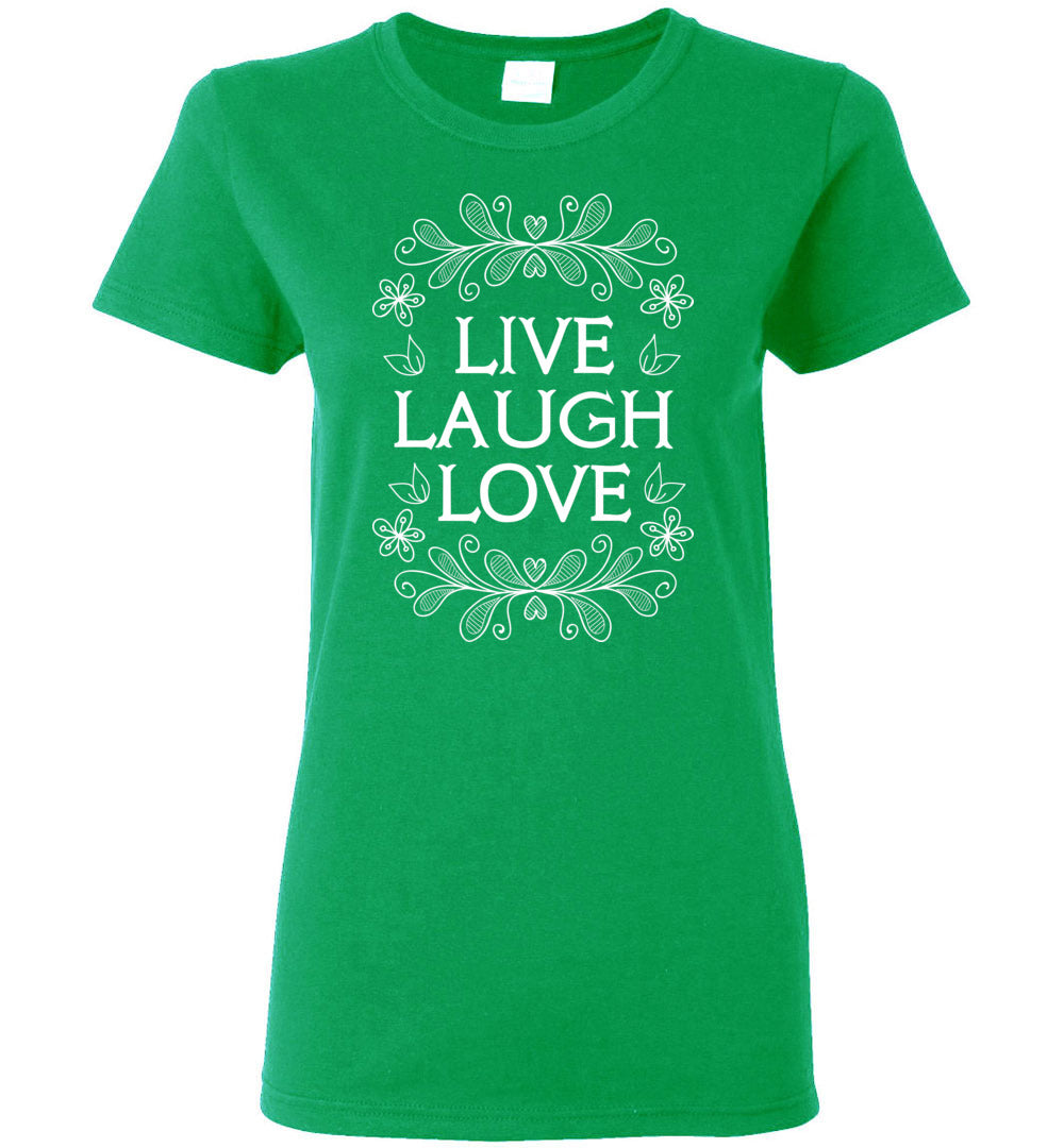Live Laugh Love Short-Sleeve