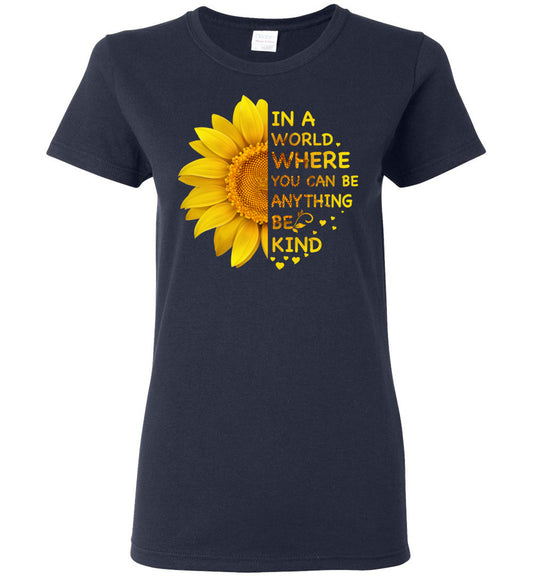 Be Kind- Sunflower Short-Sleeve