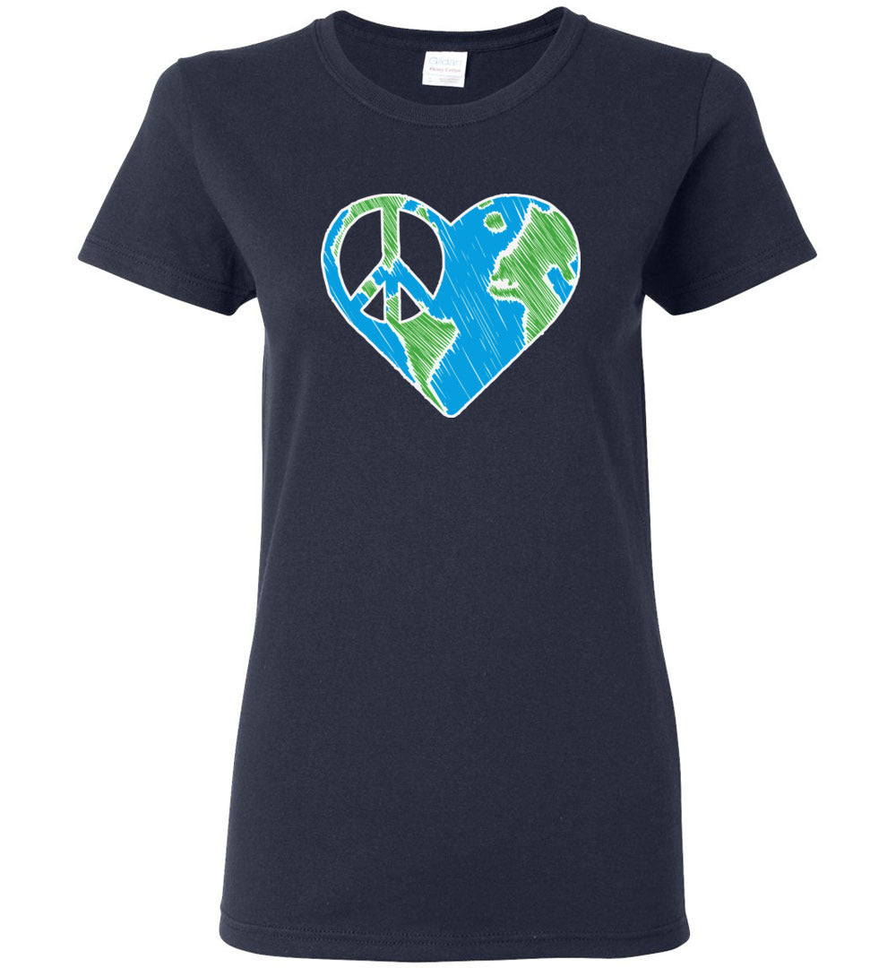 I Heart Peace Short-Sleeve