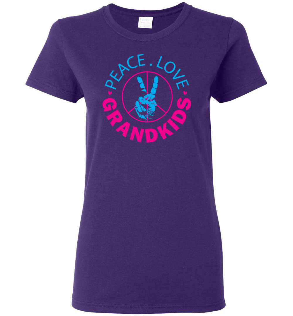 Peace - Love - Grandkids Short-Sleeve
