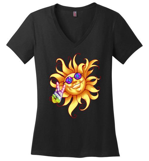 Sun - Peace Out Heyjude Shoppe Black XS