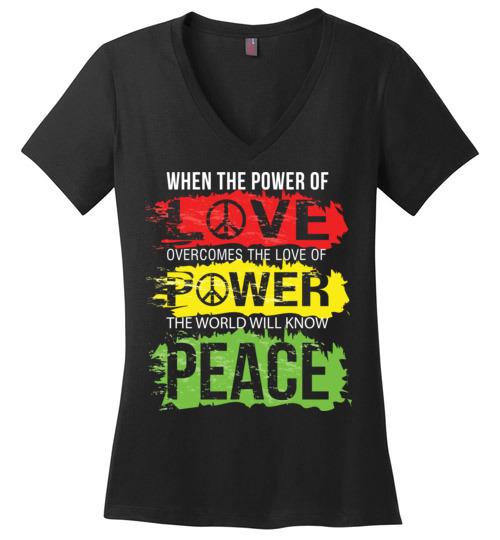 The World Will Know Peace Heyjude Shoppe Black S