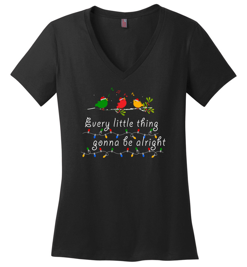 Three Little Birds V-Neck