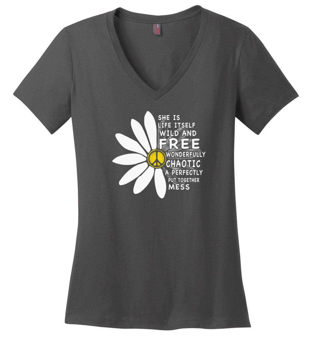 Wild And Free Daisy T-shirts