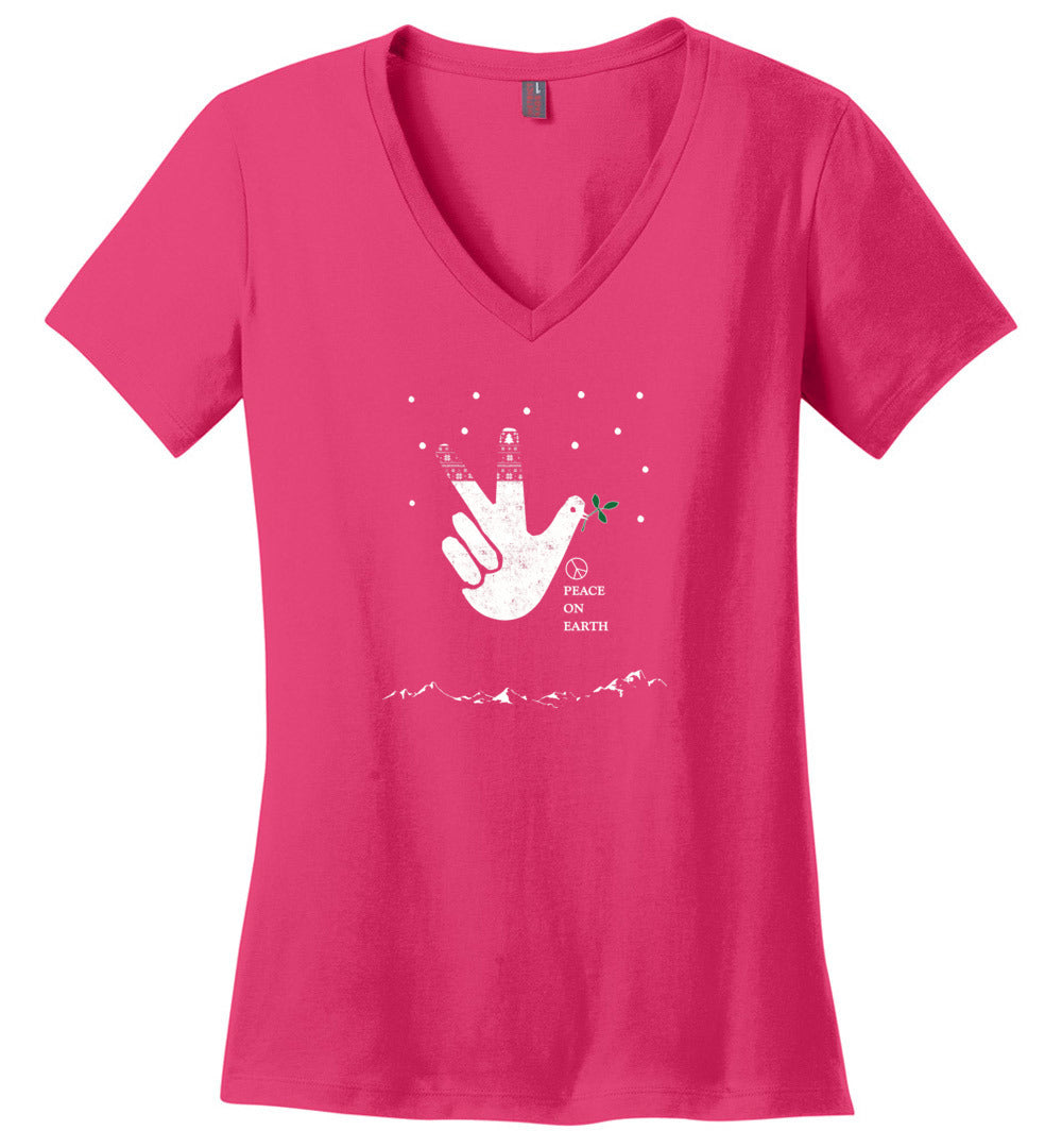 Peace On Earth V-neck