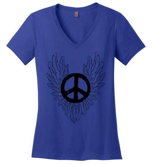 Peace Sign Wings Heyjude Shoppe Royal S