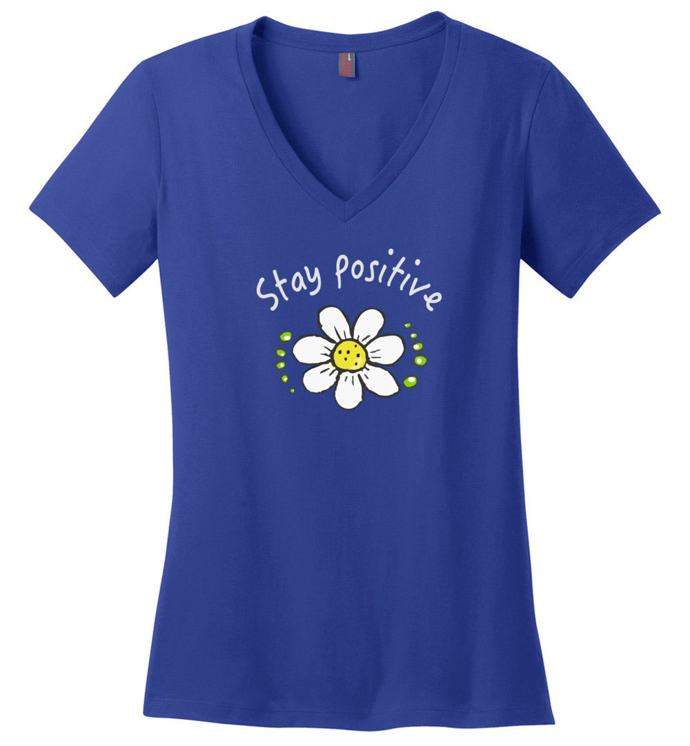 Stay Positive V-neck