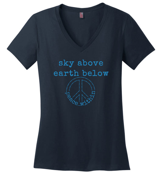 Peace Within V-neck