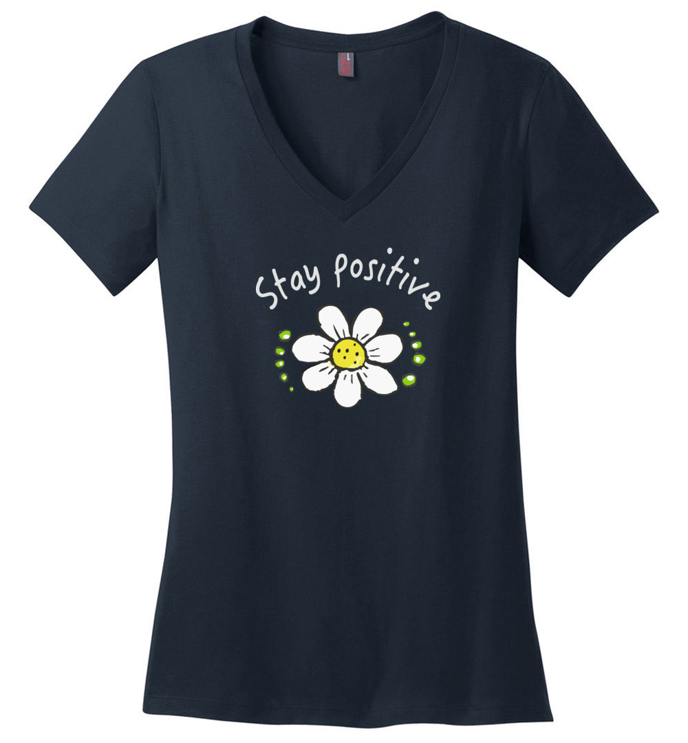 Stay Positive V-neck