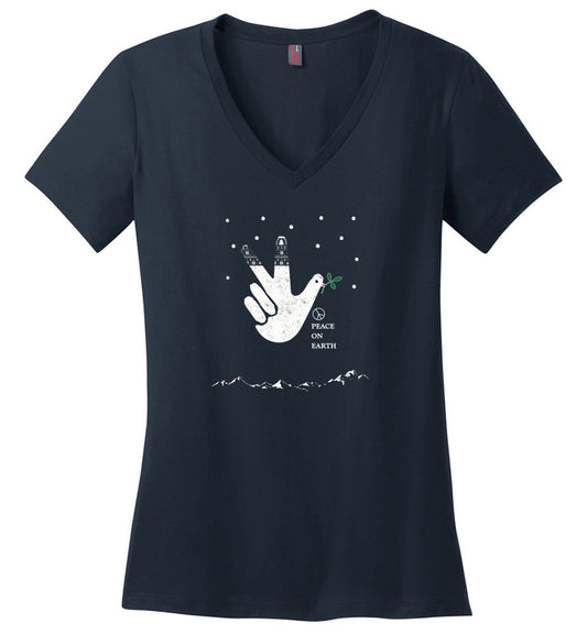 Peace On Earth V-neck