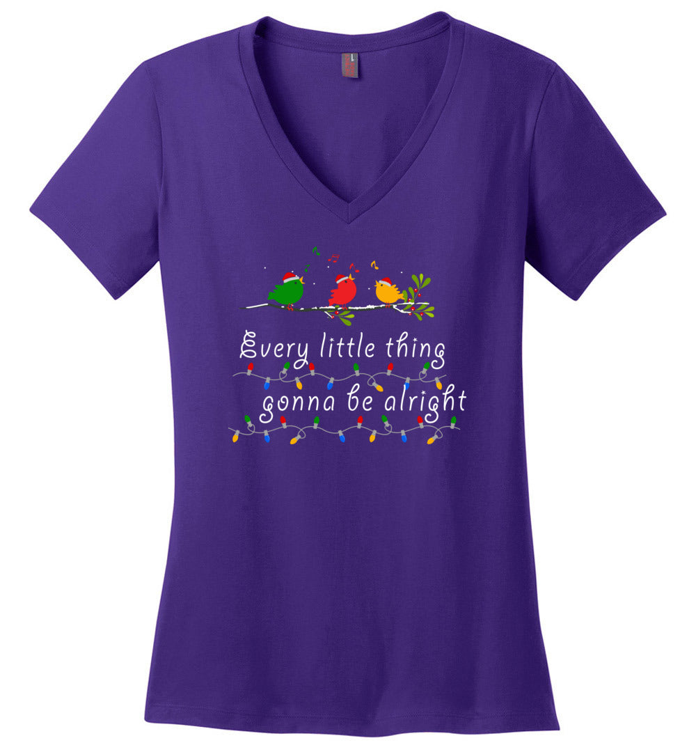 Three Little Birds V-Neck