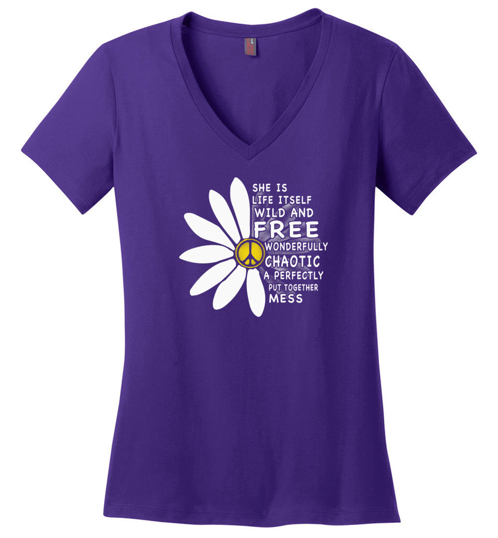 Wild And Free Daisy T-shirts