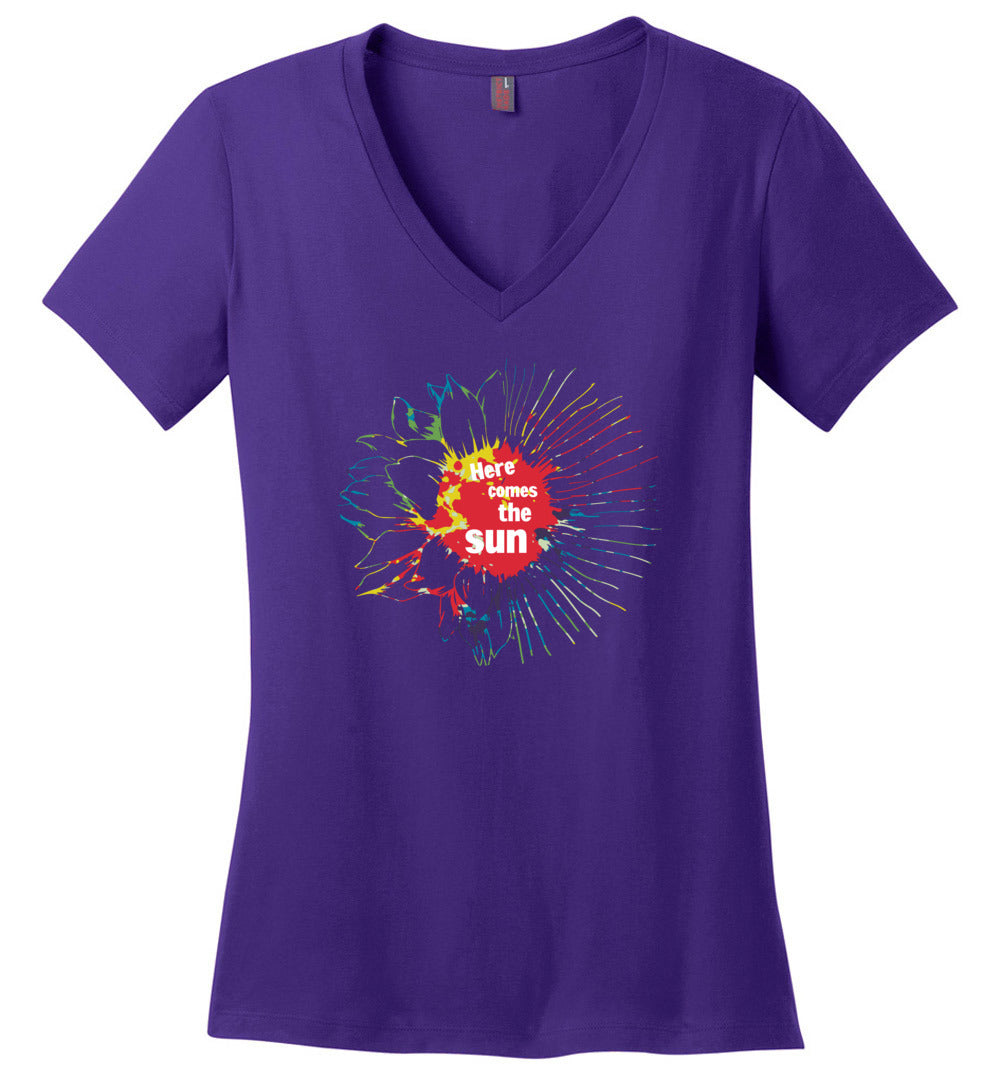 Here Comes The Sun V-neck