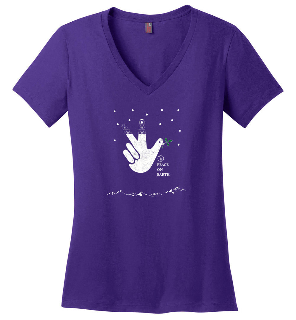 Peace On Earth V-neck