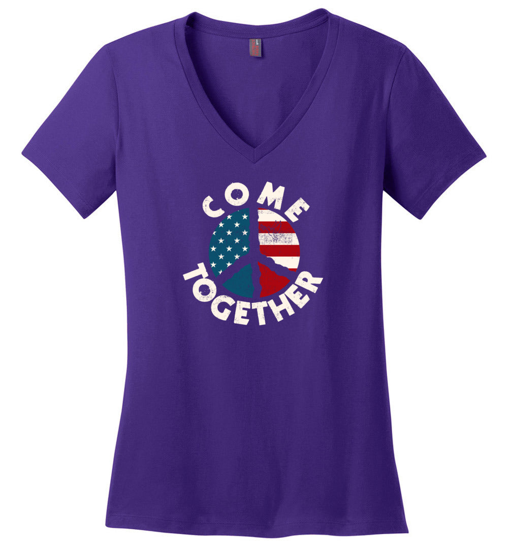 Come Together Vintage V- neck