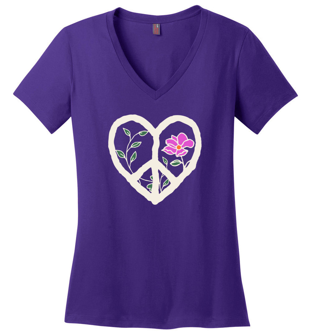 Peaceful Heart V-necks