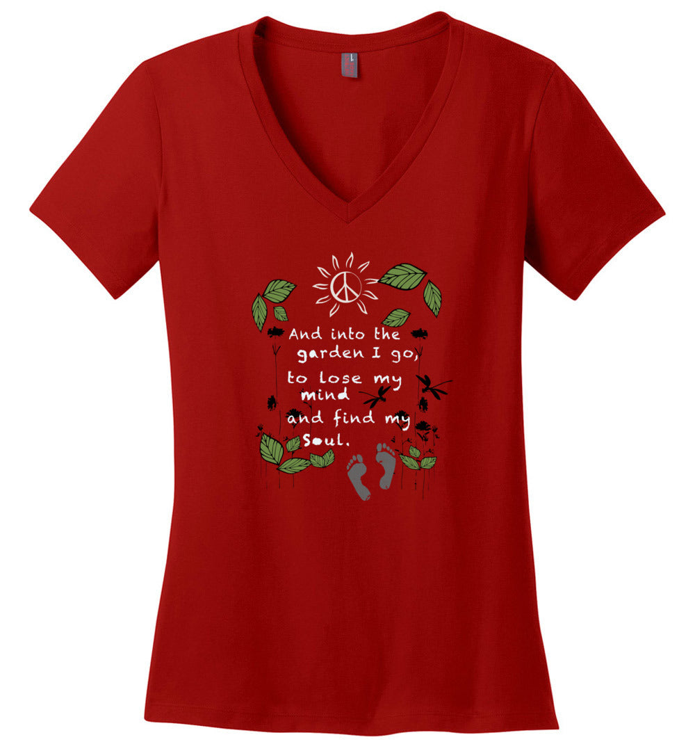 Into The Garden V-neck