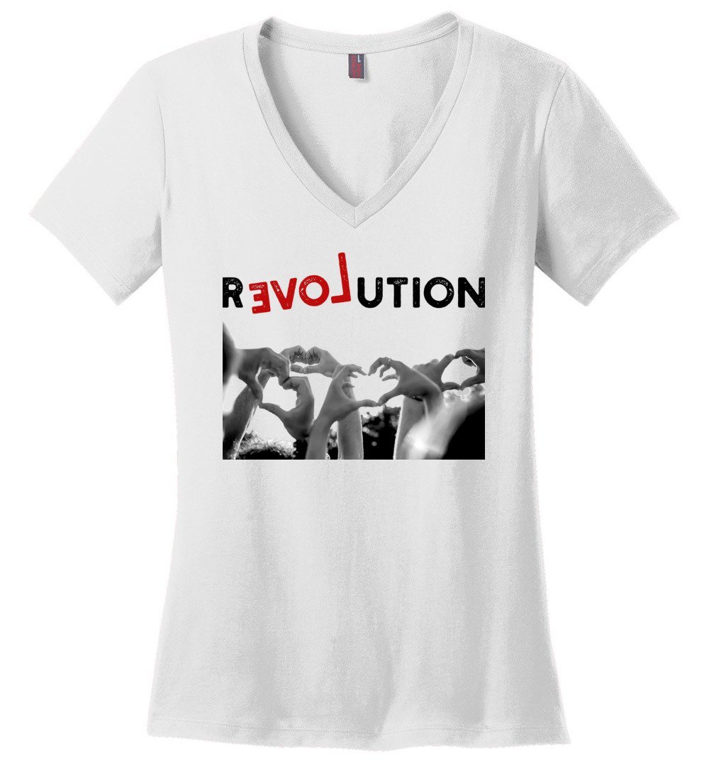 Revolution Of Love Vneck Heyjude Shoppe