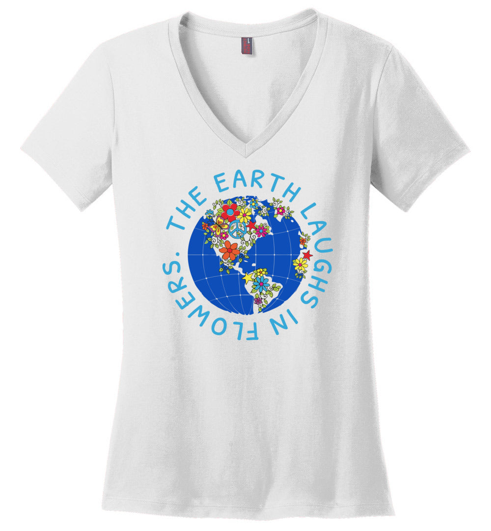 The Earth Laughs In Flowers T-Shirts
